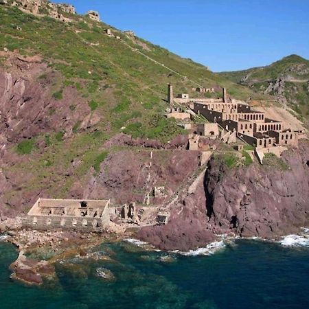 Willa L'Estasi Tanca Piras A Bordo Piscina Con Vista Mare Nebida Zewnętrze zdjęcie