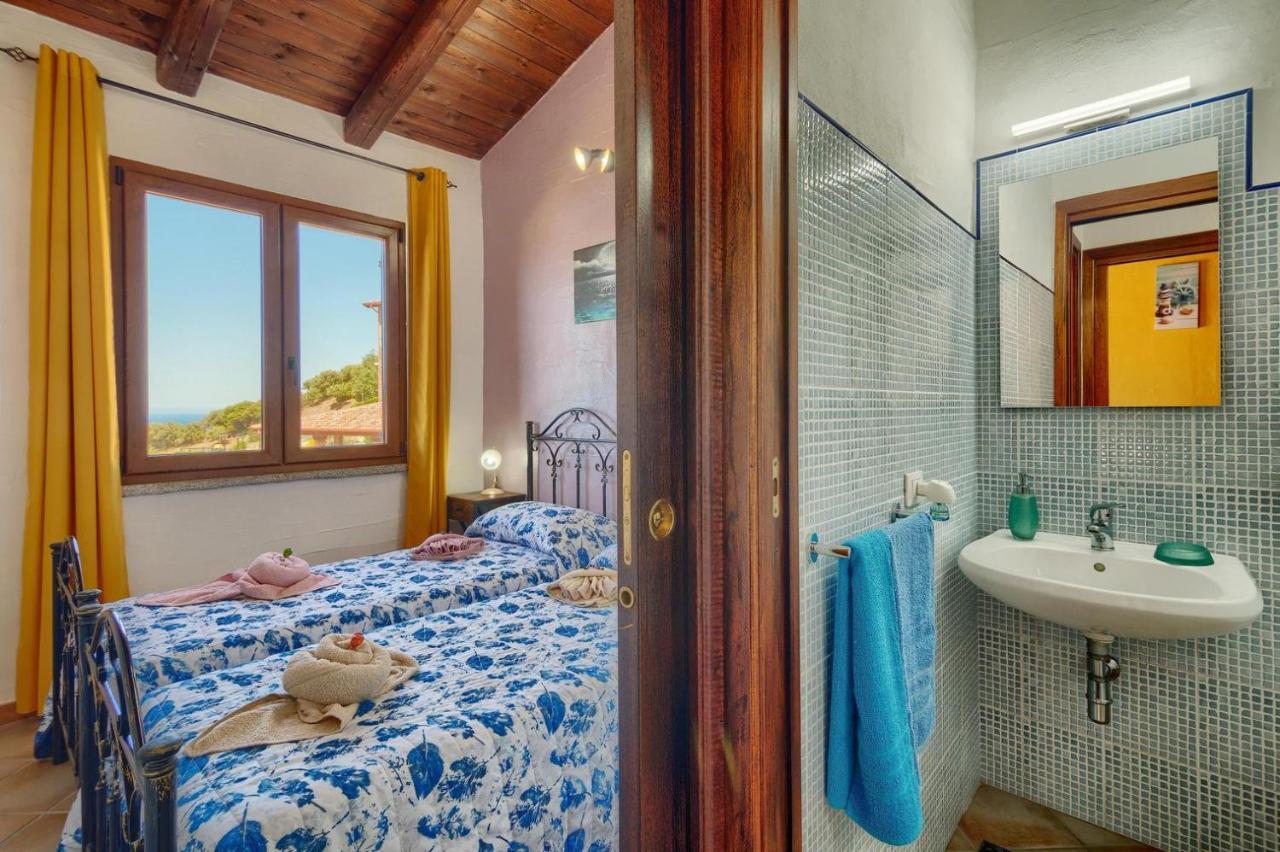 Willa L'Estasi Tanca Piras A Bordo Piscina Con Vista Mare Nebida Zewnętrze zdjęcie