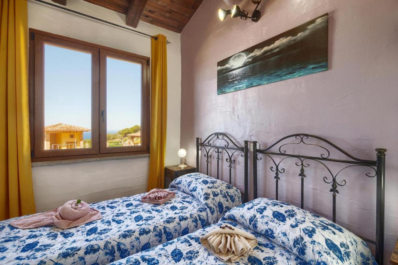 Willa L'Estasi Tanca Piras A Bordo Piscina Con Vista Mare Nebida Zewnętrze zdjęcie