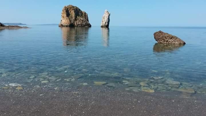Willa L'Estasi Tanca Piras A Bordo Piscina Con Vista Mare Nebida Zewnętrze zdjęcie
